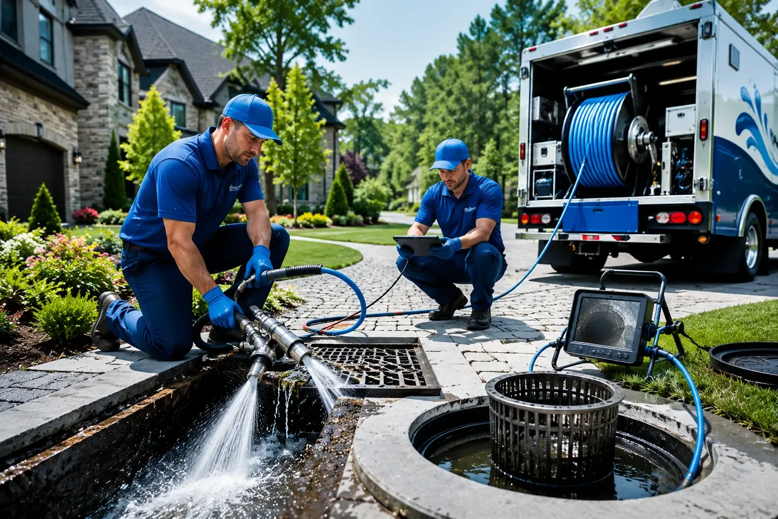 Local outdoor drain cleaning professionals in New Galilee, PA